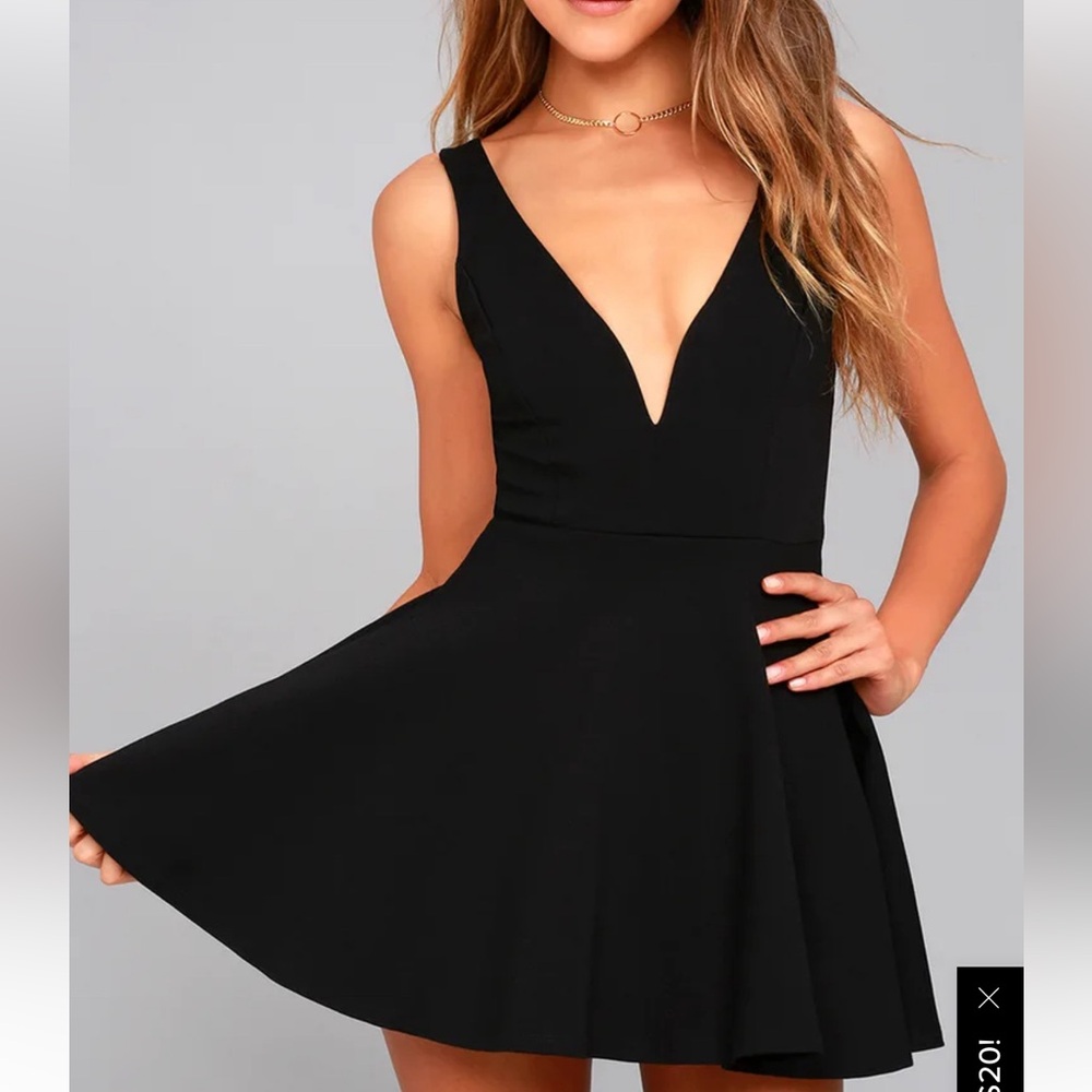 Lulu’s Black Skort / Romper